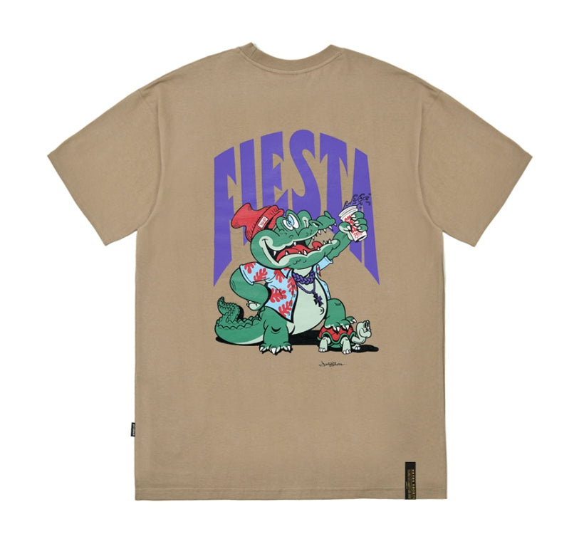 STIGMA(スティグマ) 22 FIESTA STANDARD FIT T-SHIRTS BEIGE