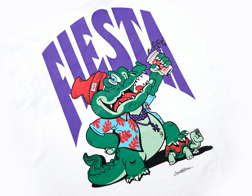 STIGMA(スティグマ) 22 FIESTA STANDARD FIT T-SHIRTS WHITE