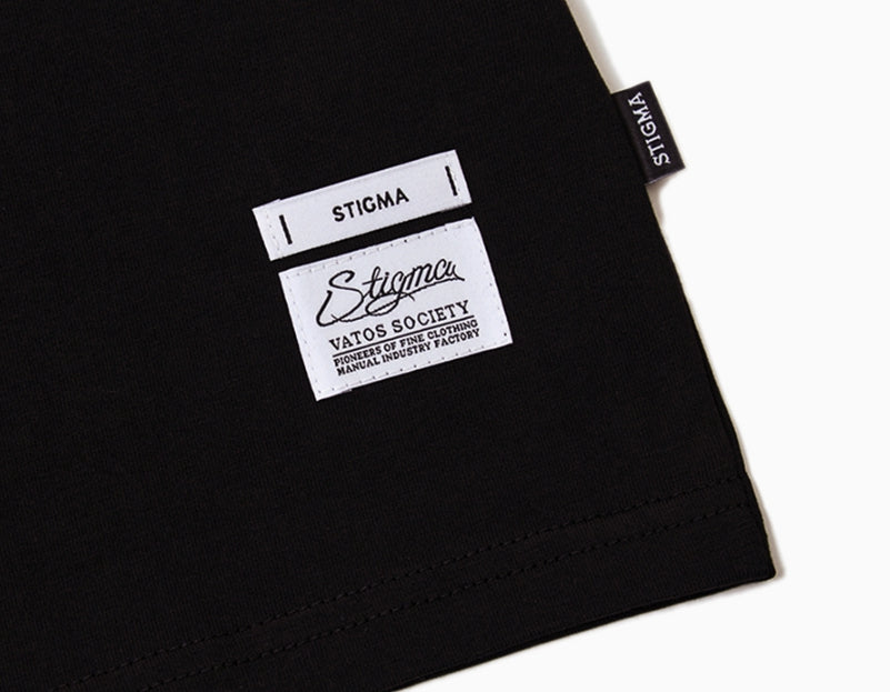 STIGMA(スティグマ) 22 NOISE STANDARD FIT T-SHIRTS BLACK
