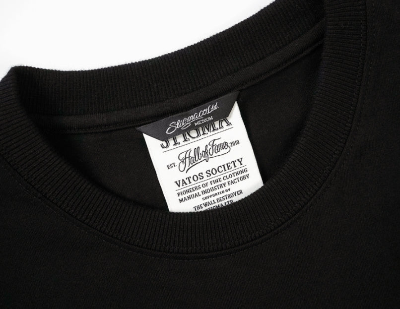 STIGMA(スティグマ) 22 NOISE STANDARD FIT T-SHIRTS BLACK