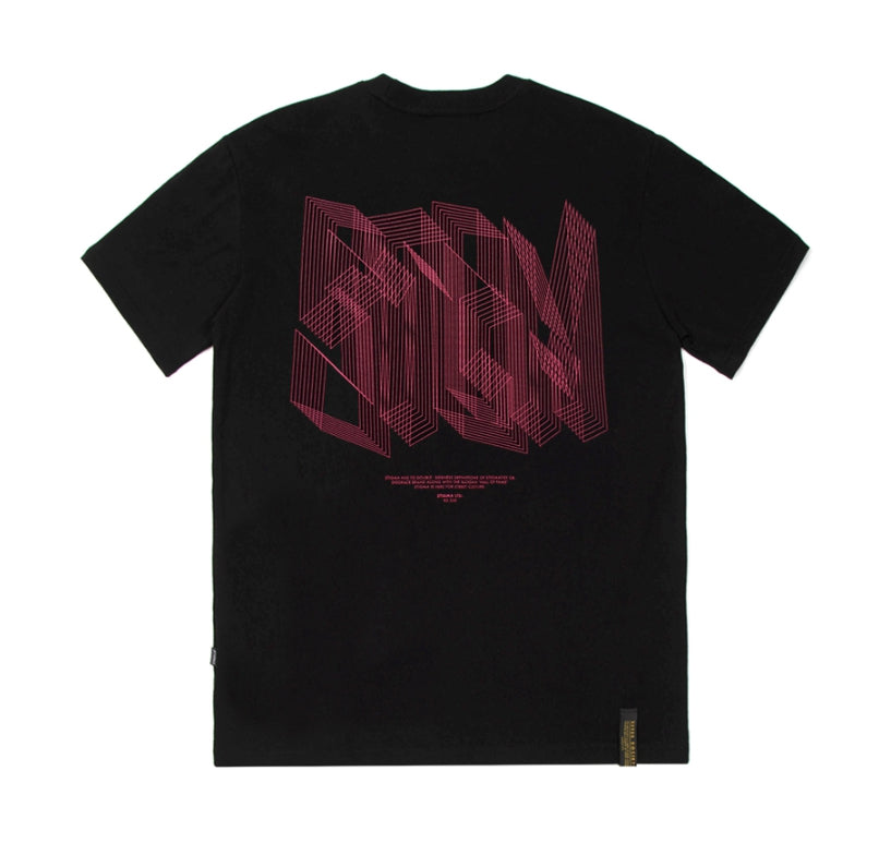 STIGMA(スティグマ) 22 NOISE STANDARD FIT T-SHIRTS BLACK