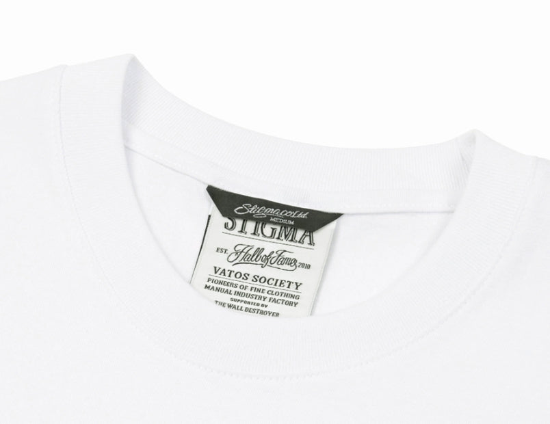 STIGMA(スティグマ) 22 NOISE STANDARD FIT T-SHIRTS WHITE