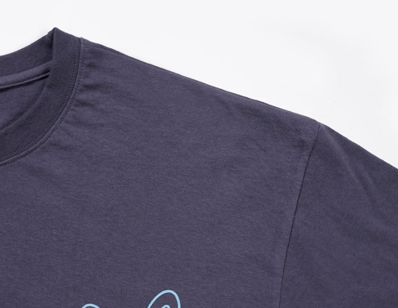 STIGMA(スティグマ) 22 INSANE BEAR OVERSIZED T-SHIRTS DEEP PURPLE