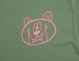 STIGMA(スティグマ) 22 INSANE BEAR OVERSIZED T-SHIRTS JUNGLE GREEN