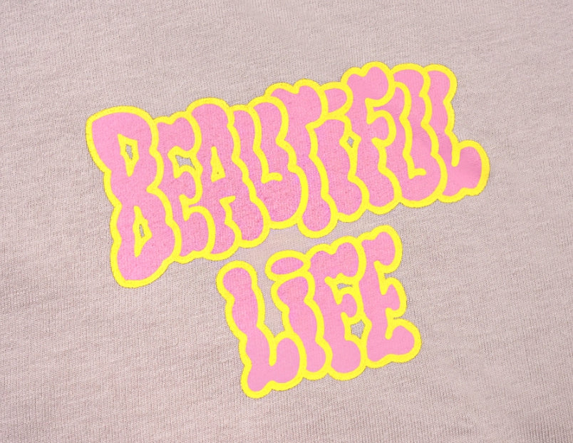 STIGMA(スティグマ) 22 BEAUTIFUL LIFE OVERSIZED T-SHIRTS LIGHT PURPLE
