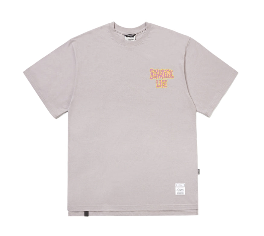 STIGMA(スティグマ) 22 BEAUTIFUL LIFE OVERSIZED T-SHIRTS LIGHT PURPLE