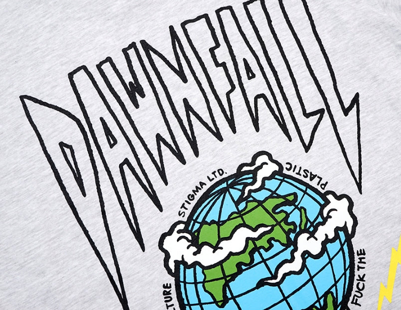 STIGMA(スティグマ) 22 DAWNFALL STANDARD FIT T-SHIRTS WHITE MELANGE