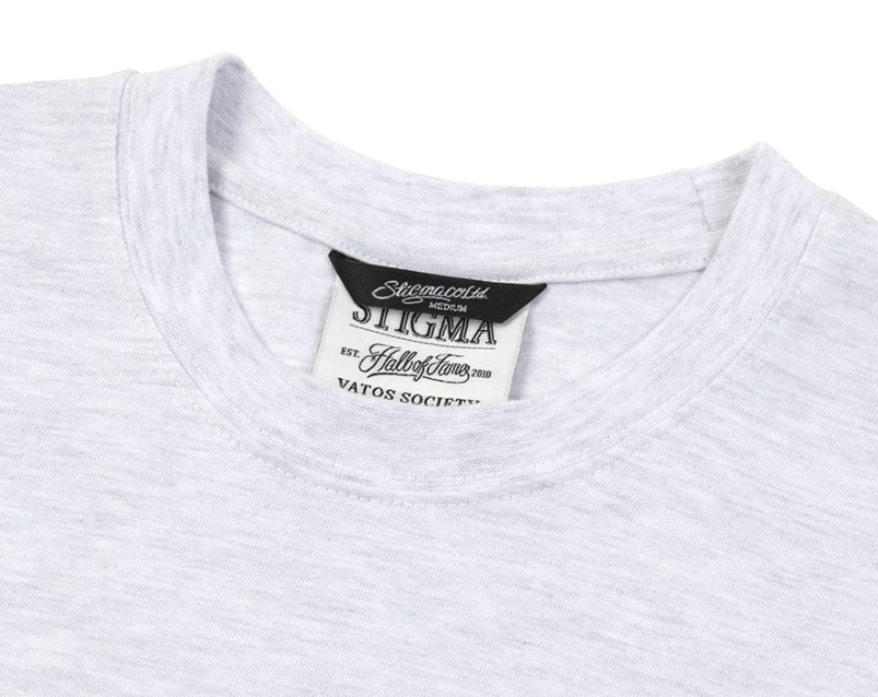 STIGMA(スティグマ) 22 DAWNFALL STANDARD FIT T-SHIRTS WHITE MELANGE