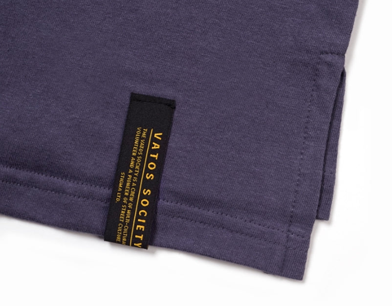 STIGMA(スティグマ) 22 DRIP OVERSIZED T-SHIRTS PURPLE GREY