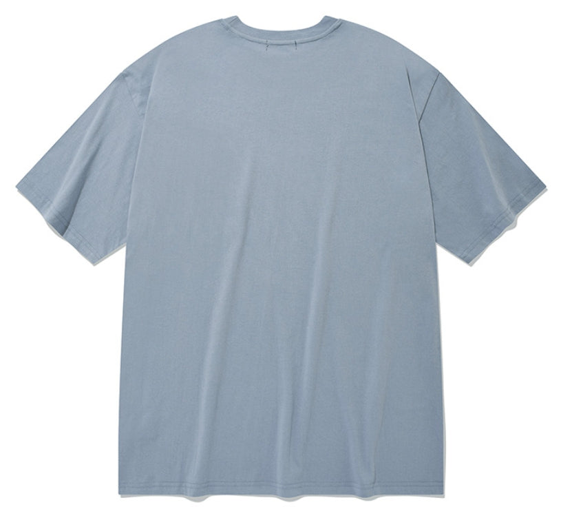 セイントペイン(SAINTPAIN) SP OVER FIT BASIC POCKET T SHIRTS-SKY BLUE