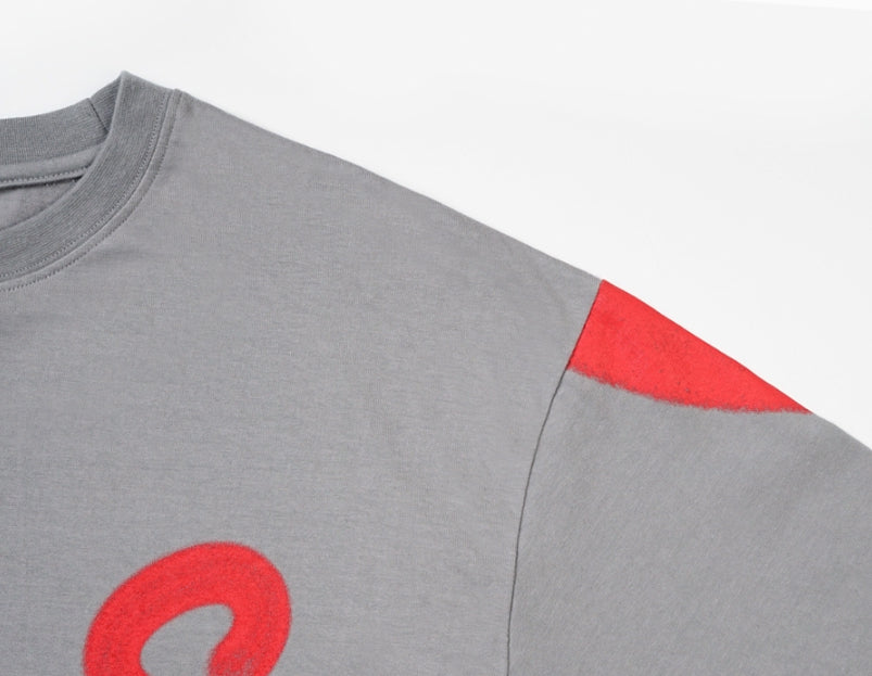 STIGMA(スティグマ) 22 DRIP OVERSIZED T-SHIRTS GREY