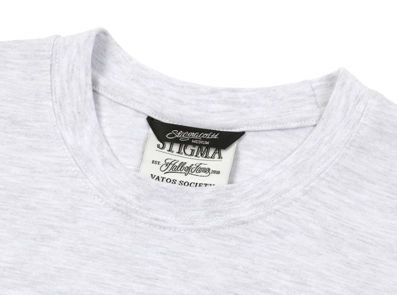 STIGMA(スティグマ) 22 VANDALISM STANDARD FIT T-SHIRTS WHITE MELANGE