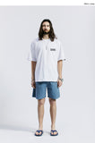 セイントペイン(SAINTPAIN) SP COTTON WASHING SHORTS-BLUE