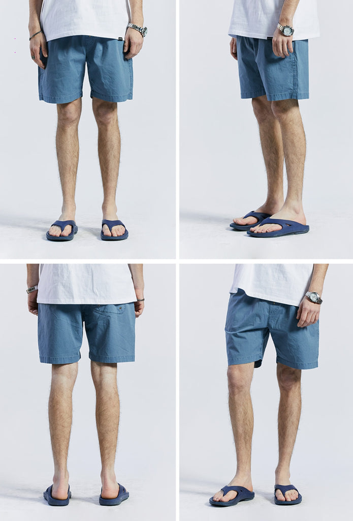 セイントペイン(SAINTPAIN) SP COTTON WASHING SHORTS-BLUE