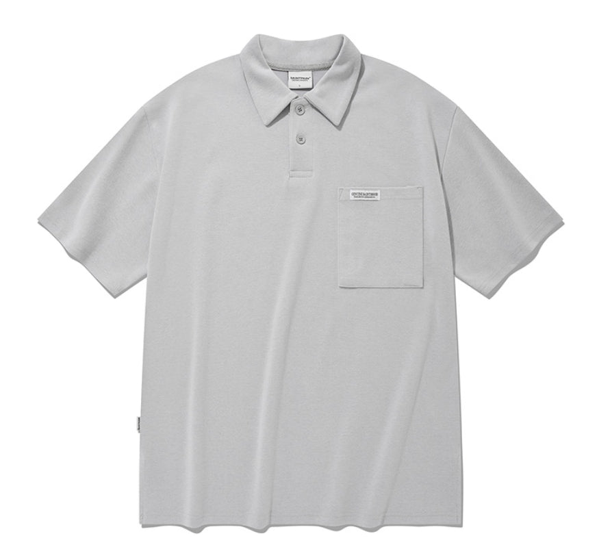 セイントペイン(SAINTPAIN) SP OVER FIT PK SHIRTS-GRAY