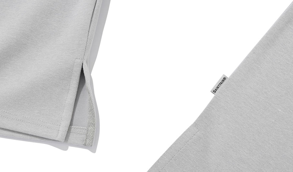 セイントペイン(SAINTPAIN) SP OVER FIT PK SHIRTS-GRAY