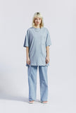 セイントペイン(SAINTPAIN) SP OVER FIT BASIC POCKET T SHIRTS-SKY BLUE