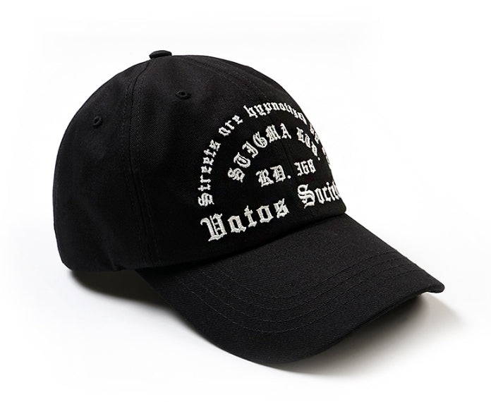 STIGMA(スティグマ) 22 GOTHIC BASEBALL CAP BLACK
