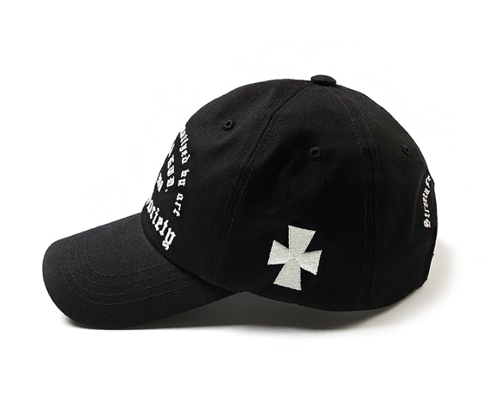 STIGMA(スティグマ) 22 GOTHIC BASEBALL CAP BLACK
