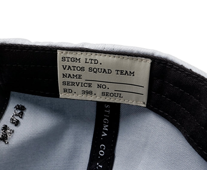 STIGMA(スティグマ) 22 GOTHIC BASEBALL CAP GREY BLUE