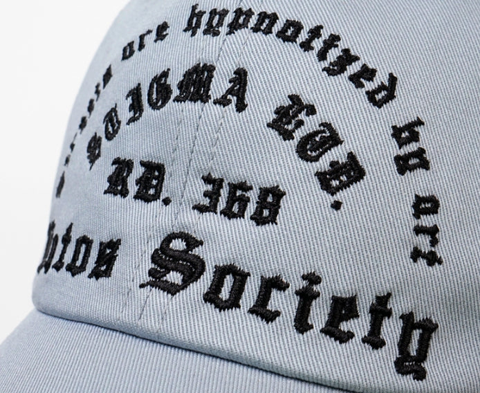 STIGMA(スティグマ) 22 GOTHIC BASEBALL CAP GREY BLUE