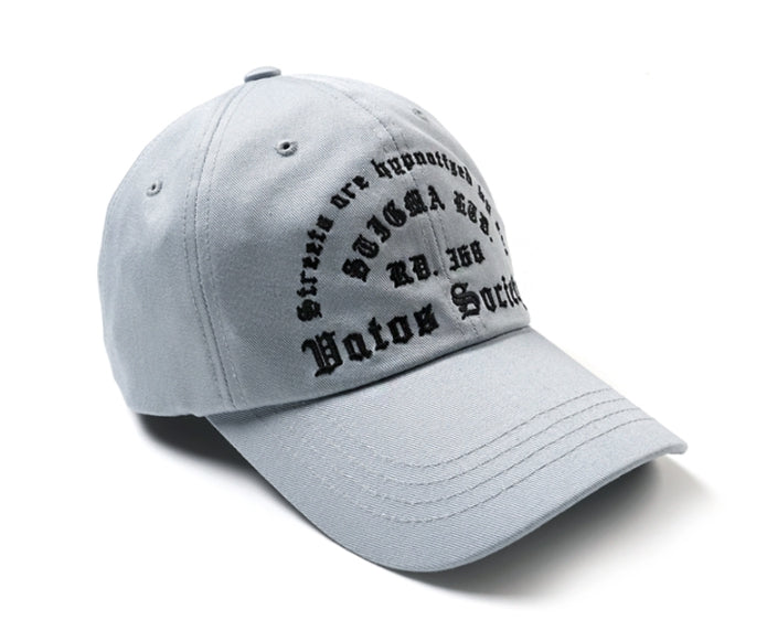 STIGMA(スティグマ) 22 GOTHIC BASEBALL CAP GREY BLUE