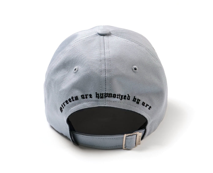 STIGMA(スティグマ) 22 GOTHIC BASEBALL CAP GREY BLUE