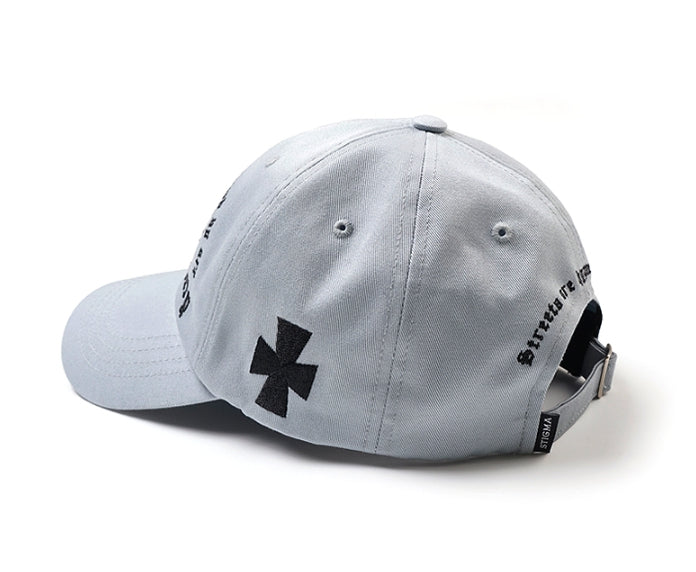 STIGMA(スティグマ) 22 GOTHIC BASEBALL CAP GREY BLUE