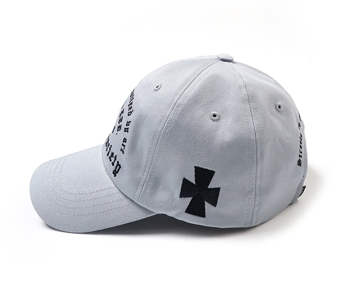 STIGMA(スティグマ) 22 GOTHIC BASEBALL CAP GREY BLUE
