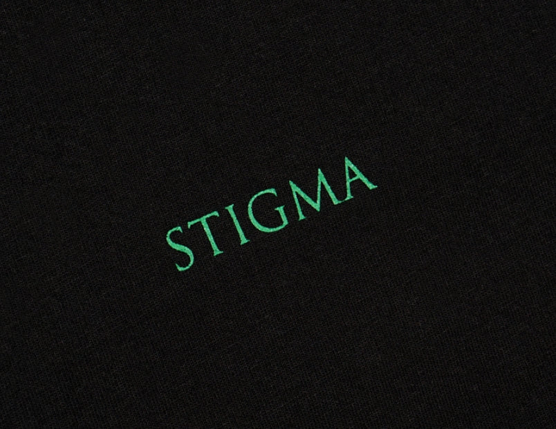 STIGMA(スティグマ) 22 FLOWER STANDARD FIT T-SHIRTS BLACK