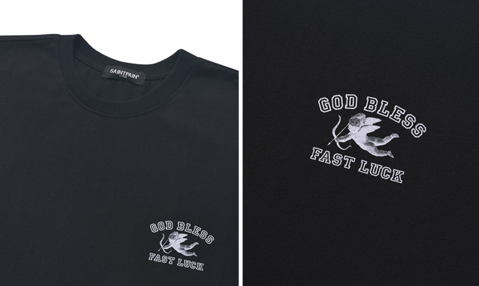 セイントペイン(SAINTPAIN) SP BABY ANGEL T SHIRTS-BLACK