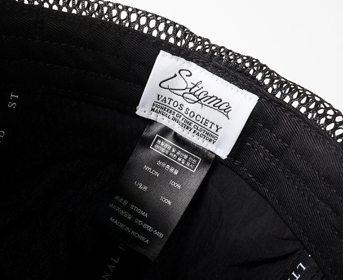 STIGMA(スティグマ) 22 TECH FISHING CAP BLACK