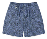 セイントペイン(SAINTPAIN) SP DENIM LEOPARD SHORTS-LIGHT BLUE