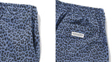 セイントペイン(SAINTPAIN) SP DENIM LEOPARD SHORTS-LIGHT BLUE