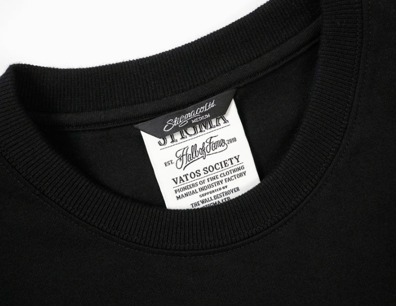 STIGMA(スティグマ) 22 POCKET OVERSIZED T-SHIRTS BLACK
