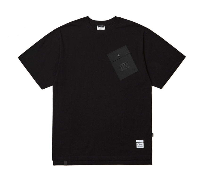 STIGMA(スティグマ) 22 POCKET OVERSIZED T-SHIRTS BLACK