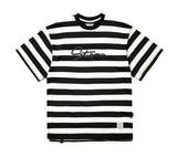 STIGMA(スティグマ) 22 STRIPE OVERSIZED T-SHIRTS BLACK