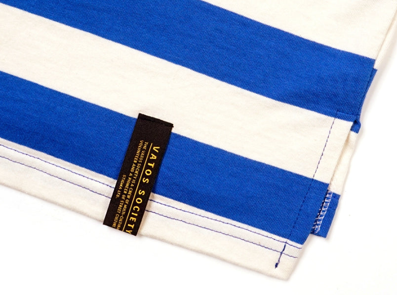 STIGMA(スティグマ) 22 STRIPE OVERSIZED T-SHIRTS BLUE