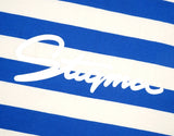 STIGMA(スティグマ) 22 STRIPE OVERSIZED T-SHIRTS BLUE