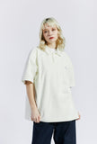 セイントペイン(SAINTPAIN) SP OVER FIT PK SHIRTS-IVORY