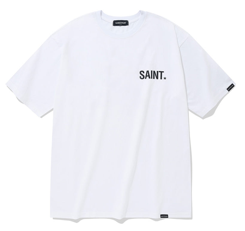 セイントペイン(SAINTPAIN) SP HORSE SHOE T SHIRTS-WHITE