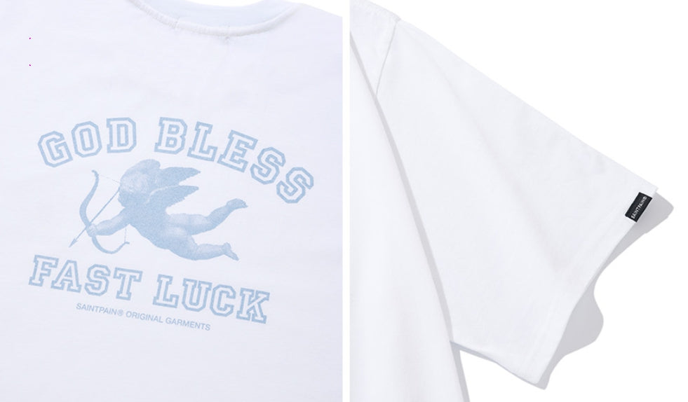 セイントペイン(SAINTPAIN) SP BABY ANGEL T SHIRTS-WHITE