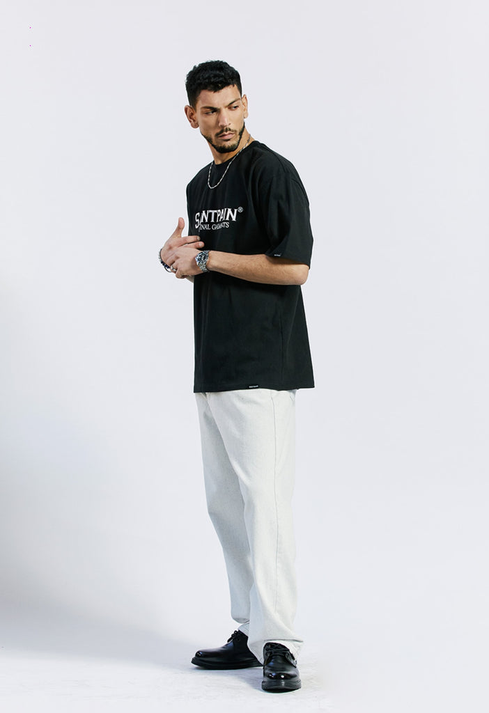 セイントペイン(SAINTPAIN) SP ORIGINAL LOGO T SHIRTS-BLACK WHITE