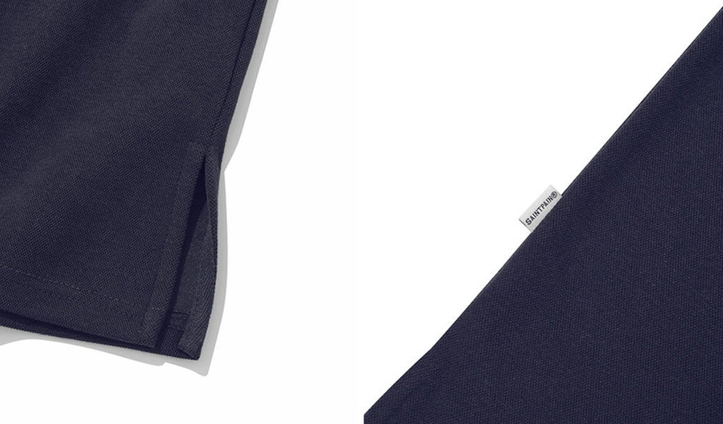 セイントペイン(SAINTPAIN) SP OVER FIT PK SHIRTS-NAVY