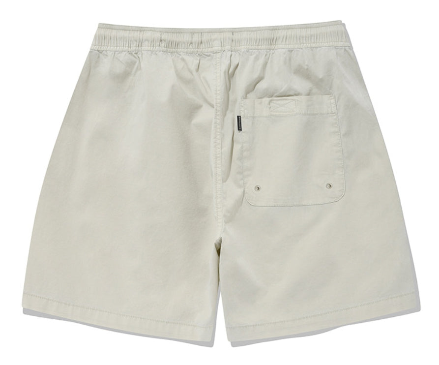 セイントペイン(SAINTPAIN) SP COTTON WASHING SHORTS-IVORY