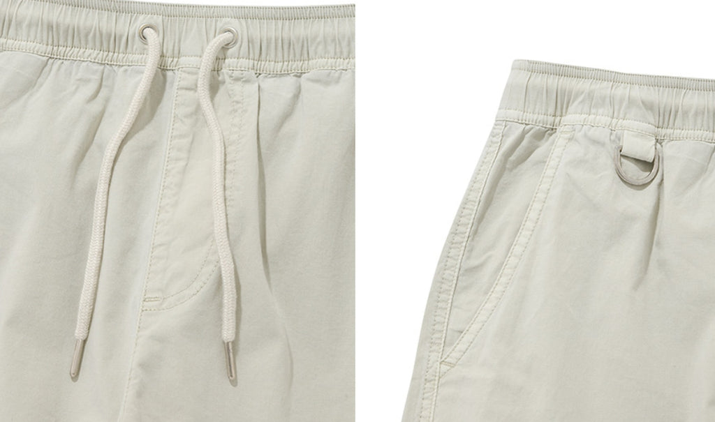 セイントペイン(SAINTPAIN) SP COTTON WASHING SHORTS-IVORY
