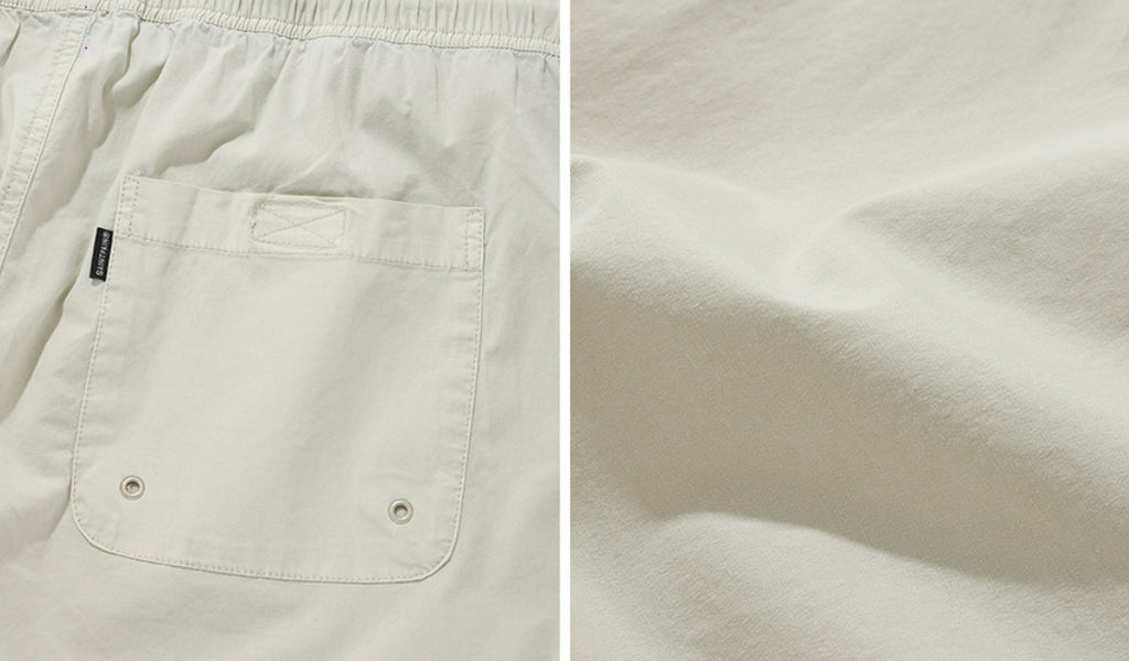 セイントペイン(SAINTPAIN) SP COTTON WASHING SHORTS-IVORY