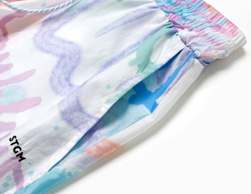 STIGMA(スティグマ) 22 PAINTING FIELD PANTS WHITE MULTI