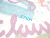 STIGMA(スティグマ) 22 PAINTING OVERSIZED T-SHIRTS WHITE MULTI