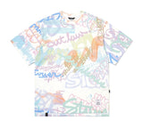 STIGMA(スティグマ) 22 PAINTING OVERSIZED T-SHIRTS WHITE MULTI